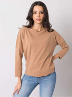 Načíst obrázek do prohlížeče Galerie, Dámské tričko Basic - světle hnědé
