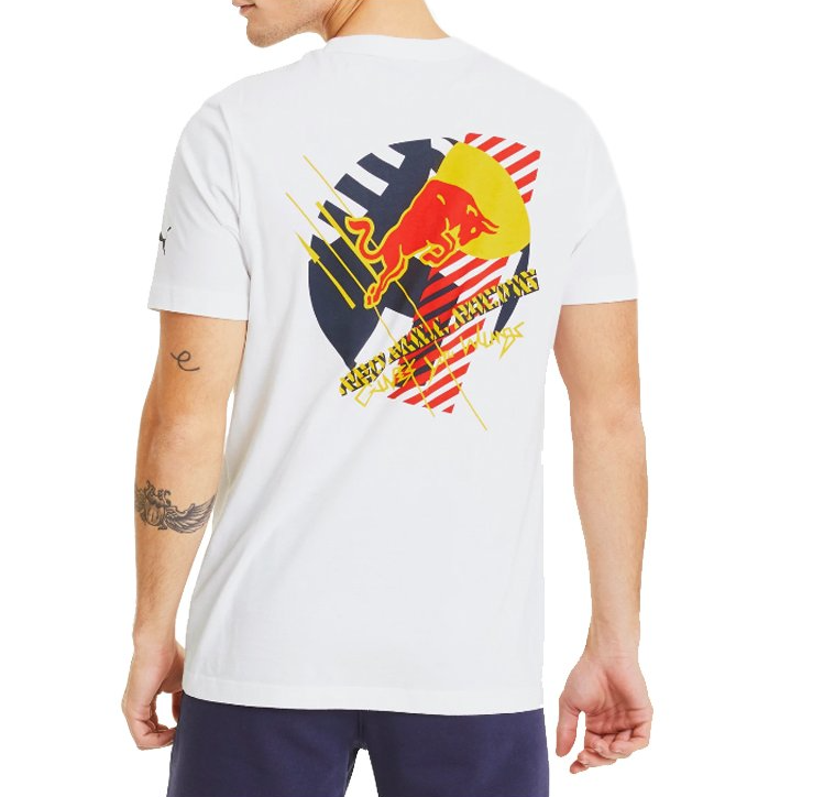 Puma Red Bull Racing pánské tričko - bílé