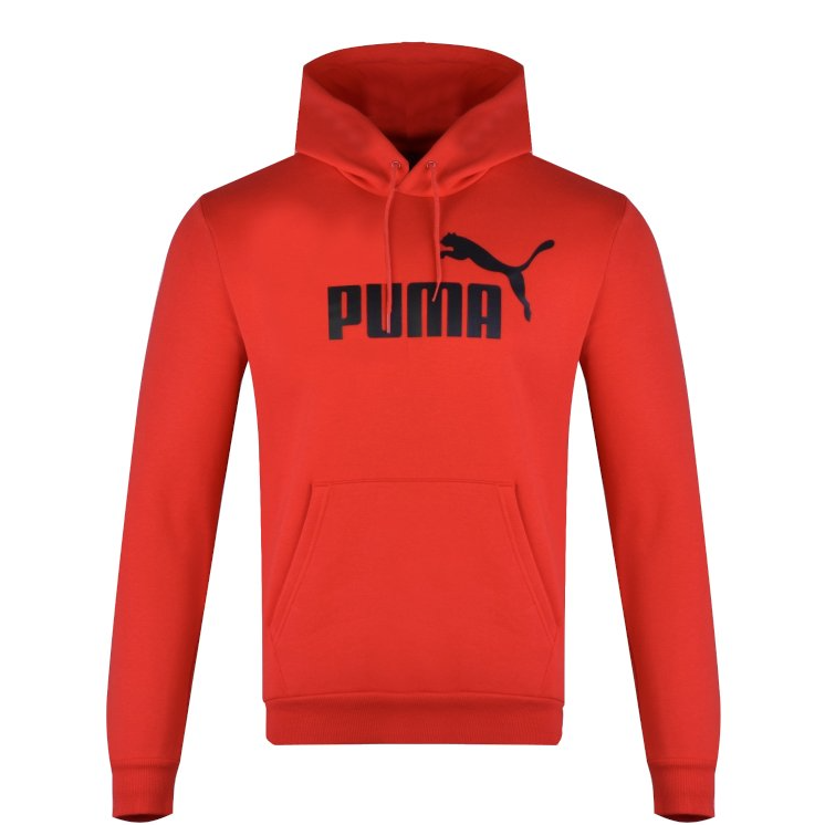 Puma Ess Hoody pánská mikina - červená